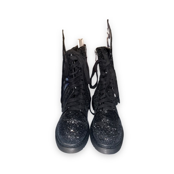 Dolls Kill Limited Edition Club Exx Black Metamorphosis Butterfly Boots - Picture 4 of 7